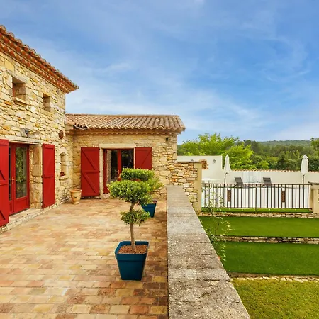 Le Mas Des Chenes - Maison Avec Piscine Privee Barjac (Gard)